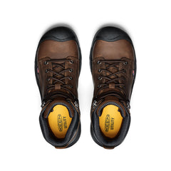 Men's Mt Vernon II 6" Waterproof Boot (Steel Toe) Dark Earth/Black / Keen / Dark Earth/Black