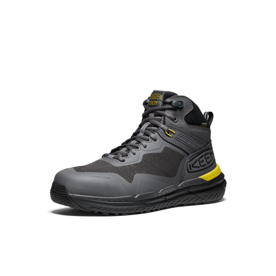 Men's Synchro Waterproof Work Boot (Carbon Toe) Magnet/Black / Keen / Magnet/Black