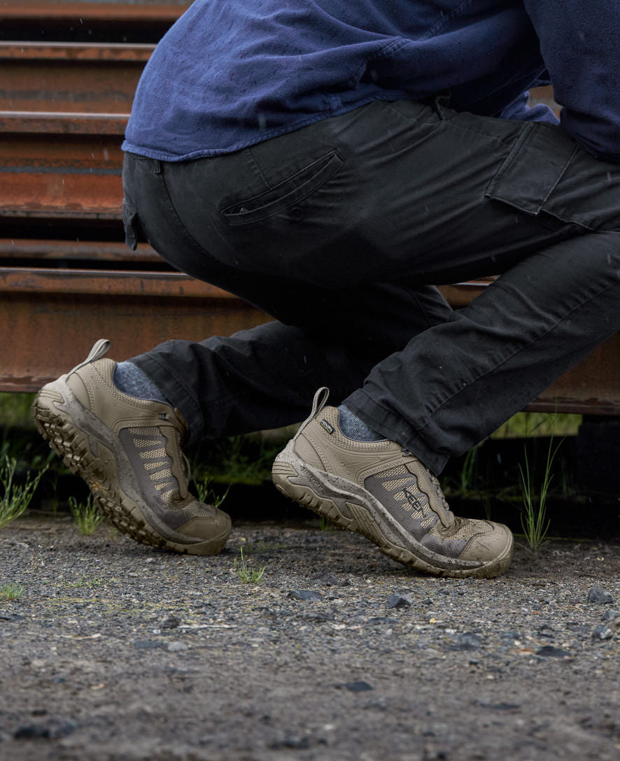 Men's Reno Waterproof (Carbon Toe) Brindle/Morel / Keen / Brindle/Morel