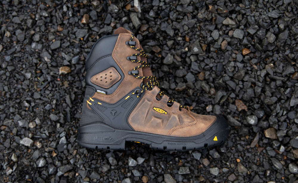 Men's Dover 8" Waterproof Boot (Carbon Toe) Dark Earth/Black / Keen / Dark Earth/Black