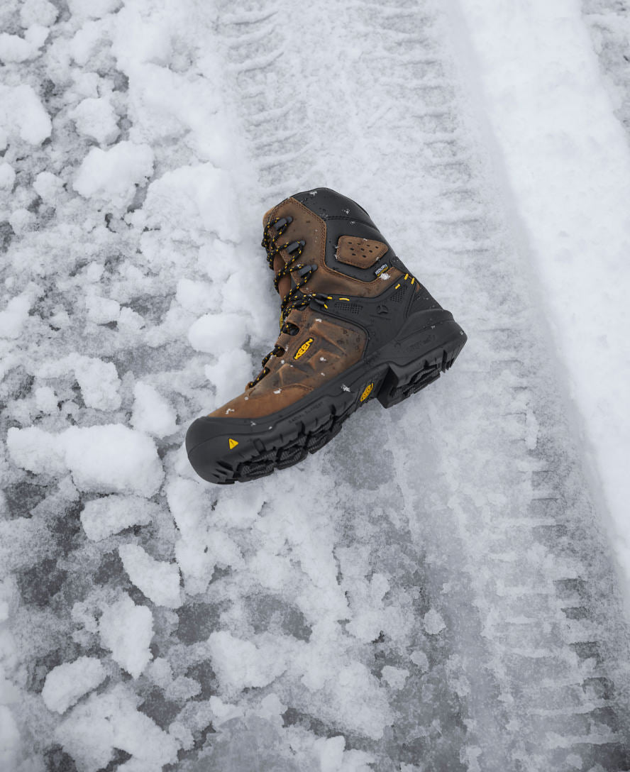 Men's Dover 8" Waterproof Boot (Carbon Toe) Dark Earth/Black / Keen / Dark Earth/Black