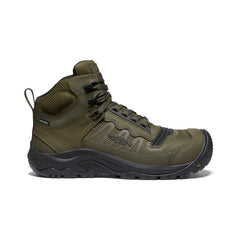 Men's Reno Mid Waterproof (Carbon Toe) Dark Olive/Black / Keen / Dark Olive/Black
