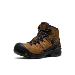 Men's Targhee IV Waterproof Work Boot (Soft Toe) Belgian/Black / Keen / Belgian/Black