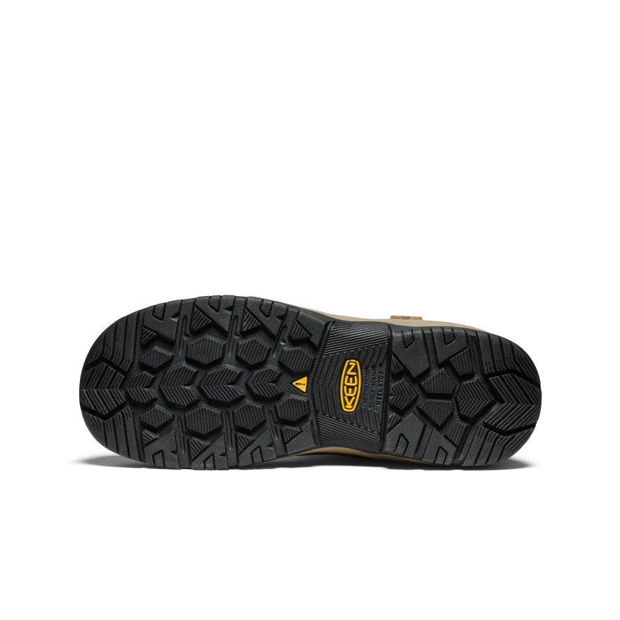Men's Evanston Pull-On Waterproof Boot (Carbon Toe) Bison/Black / Keen / Bison/Black