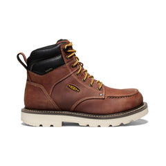 Men's Cincinnati 6" Waterproof 90° Heel Boot (Soft Toe) Tuscan Red/Sandshell / Keen / Tuscan Red/Sandshell