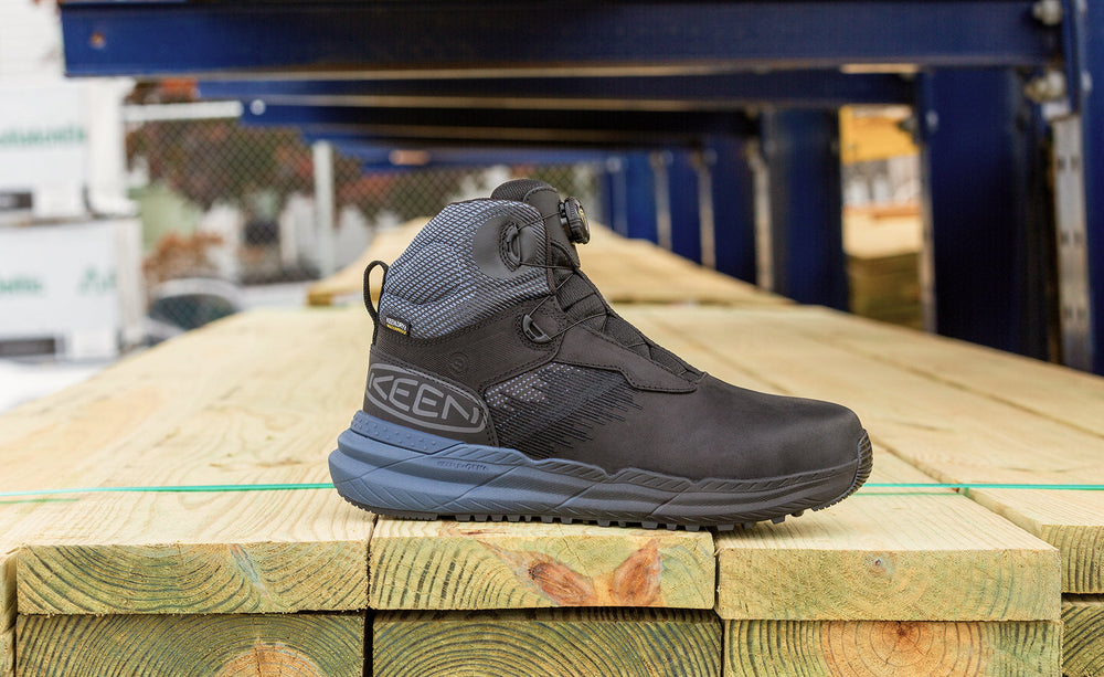 Men's Snapline RF Waterproof Boot (Carbon Toe) Vintage Indigo/Black / Keen / Vintage Indigo/Black