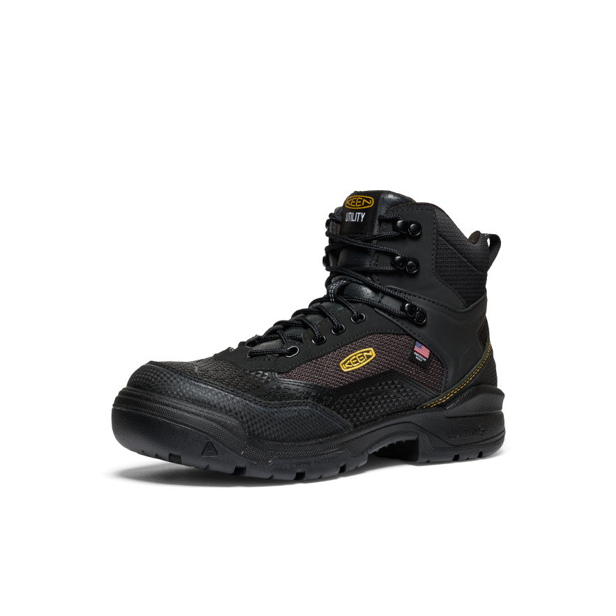 Men's Stronglite Waterproof Boot (Carbon Toe) Black/Black / Keen / Black/Black