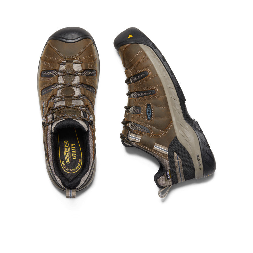 Men's Flint II Waterproof (Steel Toe) Cascade Brown/Orion Blue / Keen / Cascade Brown/Orion Blue
