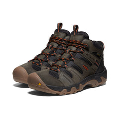 Men's Headout Waterproof Hiking Boot Black Olive/Fossil Orange / Keen / Black Olive/Fossil Orange