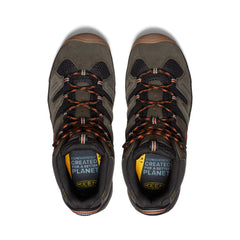Men's Headout Waterproof Hiking Boot Black Olive/Fossil Orange / Keen / Black Olive/Fossil Orange