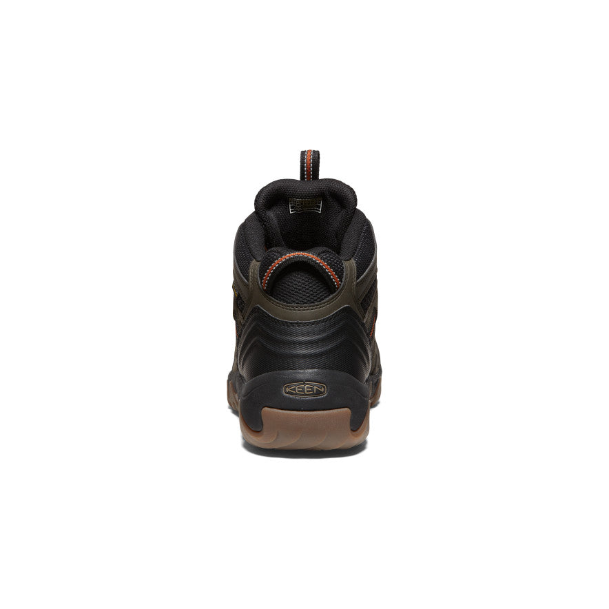 Men's Headout Waterproof Hiking Boot Black Olive/Fossil Orange / Keen / Black Olive/Fossil Orange