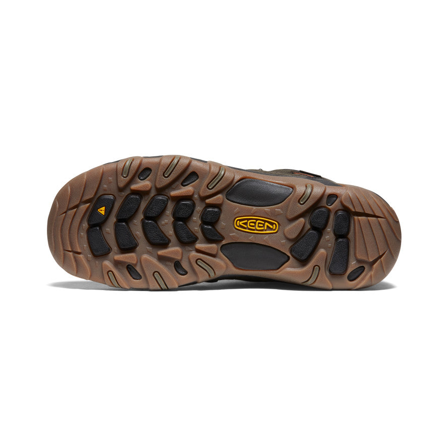 Men's Headout Waterproof Hiking Boot Black Olive/Fossil Orange / Keen / Black Olive/Fossil Orange