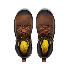 Men's Camden 6" Waterproof Boot INT MET (Carbon Toe) Leather Brown/Black / Keen / Leather Brown/Black
