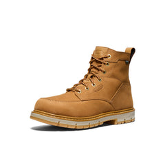 Men's San Jose 6" Waterproof 90° Heel Boot (Soft Toe) Bistre/Gum / Keen / Bistre/Gum