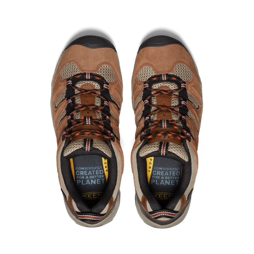 Men's Headout Waterproof Hiking Shoe Bison/Fossil Orange / Keen / Bison/Fossil Orange