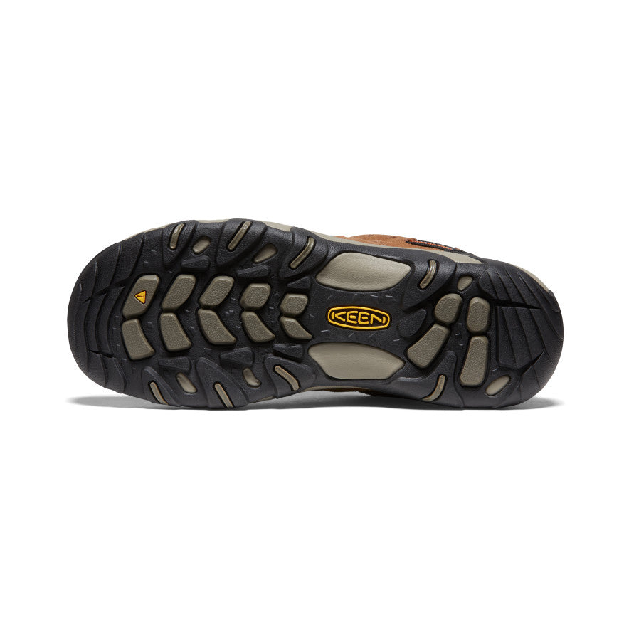 Men's Headout Waterproof Hiking Shoe Bison/Fossil Orange / Keen / Bison/Fossil Orange