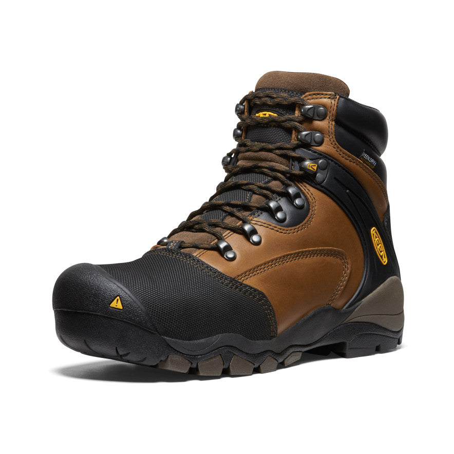 Men's Louisville 6" MET Waterproof Boot (Steel Toe) Slate Black / Keen / Slate Black