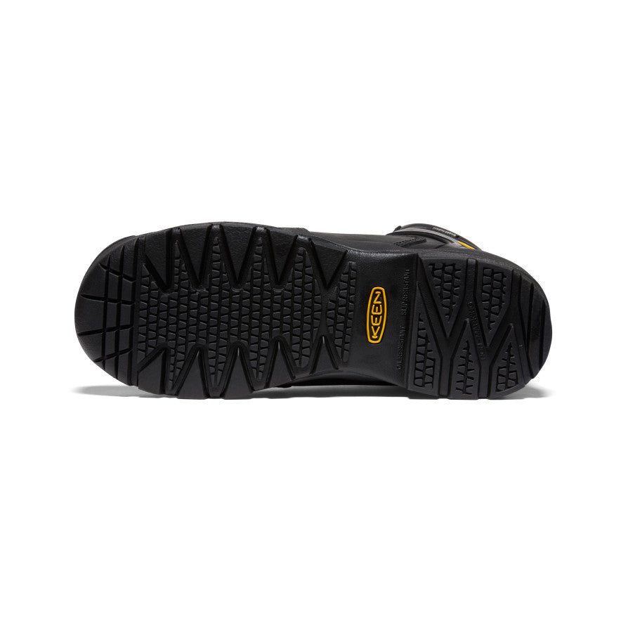 Men's Louisville 6" Waterproof Boot (Steel Toe) Black / Keen / Black