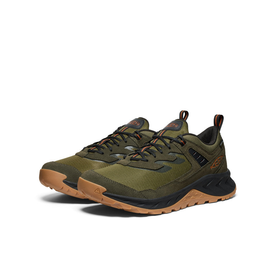 Men's Hightrail Waterproof Hiking Shoe Winter Moss/Gold Flame / Keen / Winter Moss/Gold Flame