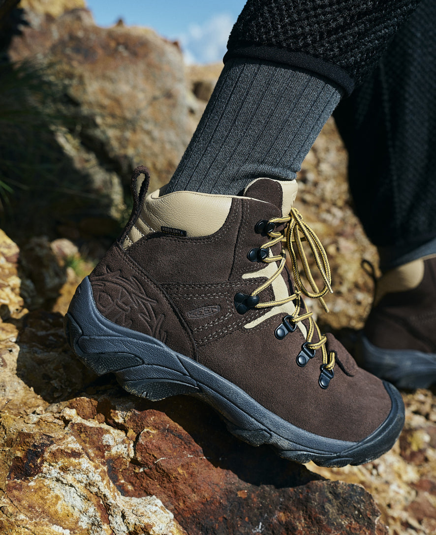 Men's Pyrenees Waterproof Hiking Boot x Mountain Research Mountain Research Brown / Keen / Mountain Research Brown