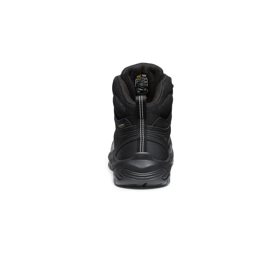 Men's Reno Waterproof Mid (Soft Toe) Black/Black / Keen / Black/Black