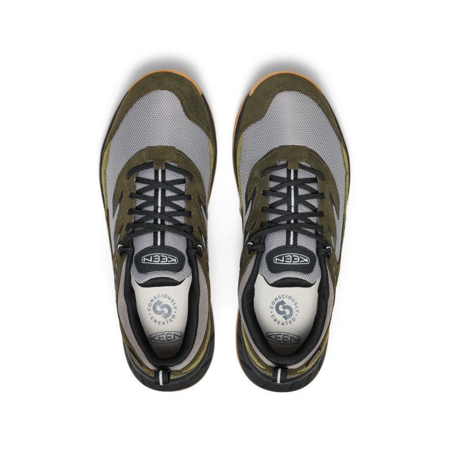 Men's Hightrail Waterproof Hiking Shoe Steel Grey/Forest Night / Keen / Steel Grey/Forest Night