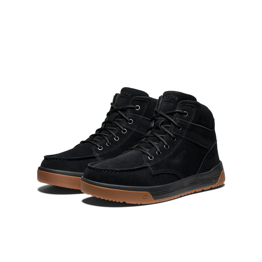 Men's Gibson Boot (Soft Toe) Black/Gum / Keen / Black/Gum