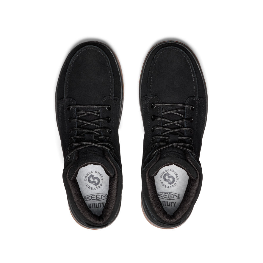 Men's Gibson Boot (Soft Toe) Black/Gum / Keen / Black/Gum