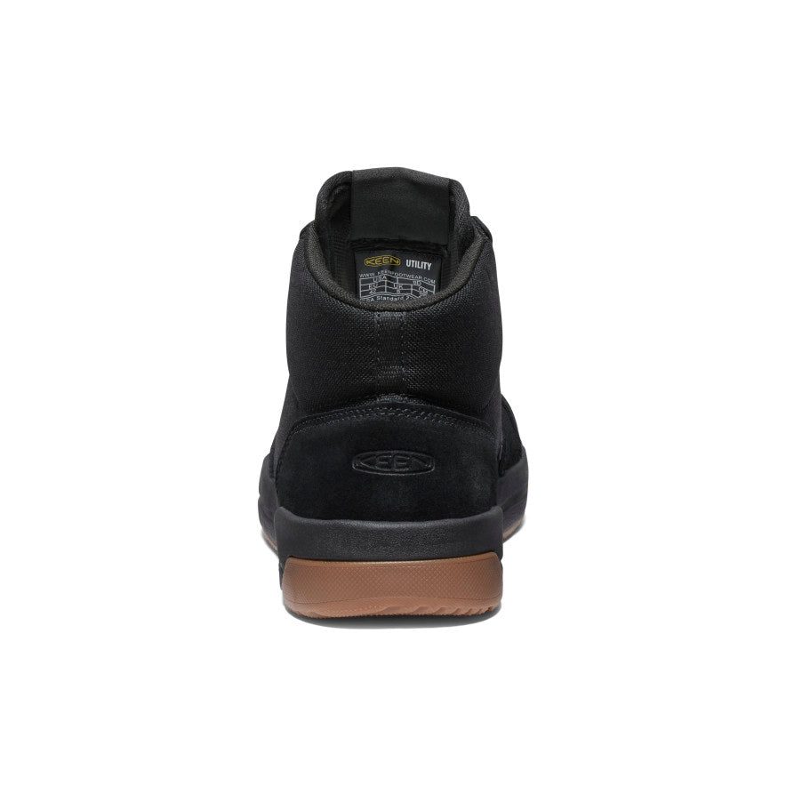 Men's Kenton Mid Work Shoe (Carbon Toe) Black/Gum / Keen / Black/Gum