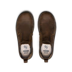 Men's San Jose Chelsea 90° Heel Boot (Aluminum Toe) Cascade Brown/Gum / Keen / Cascade Brown/Gum