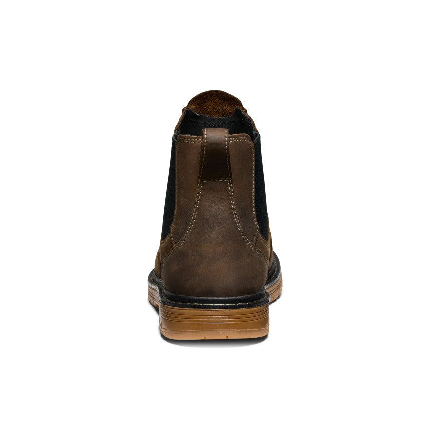 Men's San Jose Chelsea 90° Heel Boot (Aluminum Toe) Cascade Brown/Gum / Keen / Cascade Brown/Gum