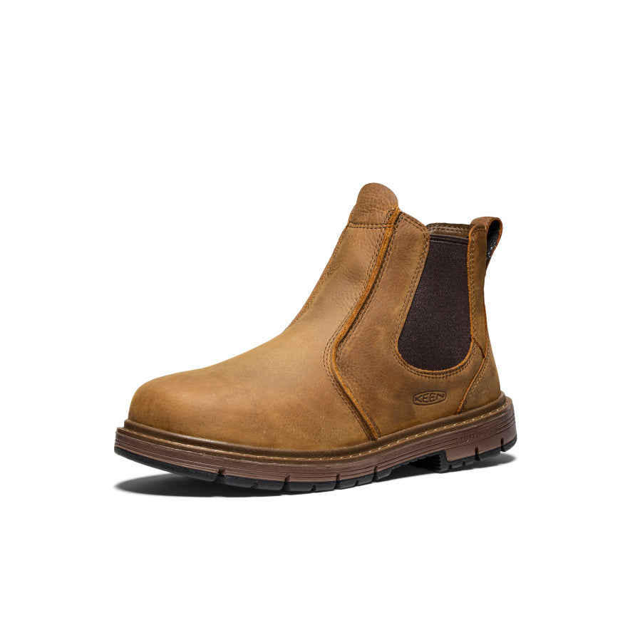 Men's San Jose Chelsea 90° Heel Boot (Soft Toe) Belgian/Gum / Keen / Belgian/Gum