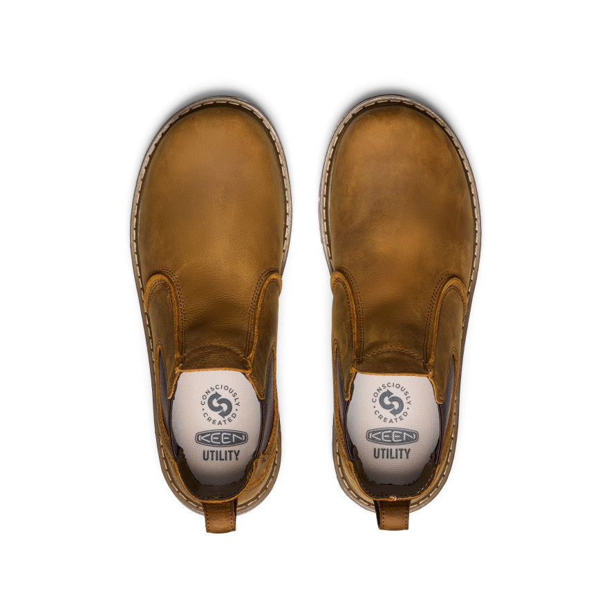 Men's San Jose Chelsea 90° Heel Boot (Soft Toe) Belgian/Gum / Keen / Belgian/Gum