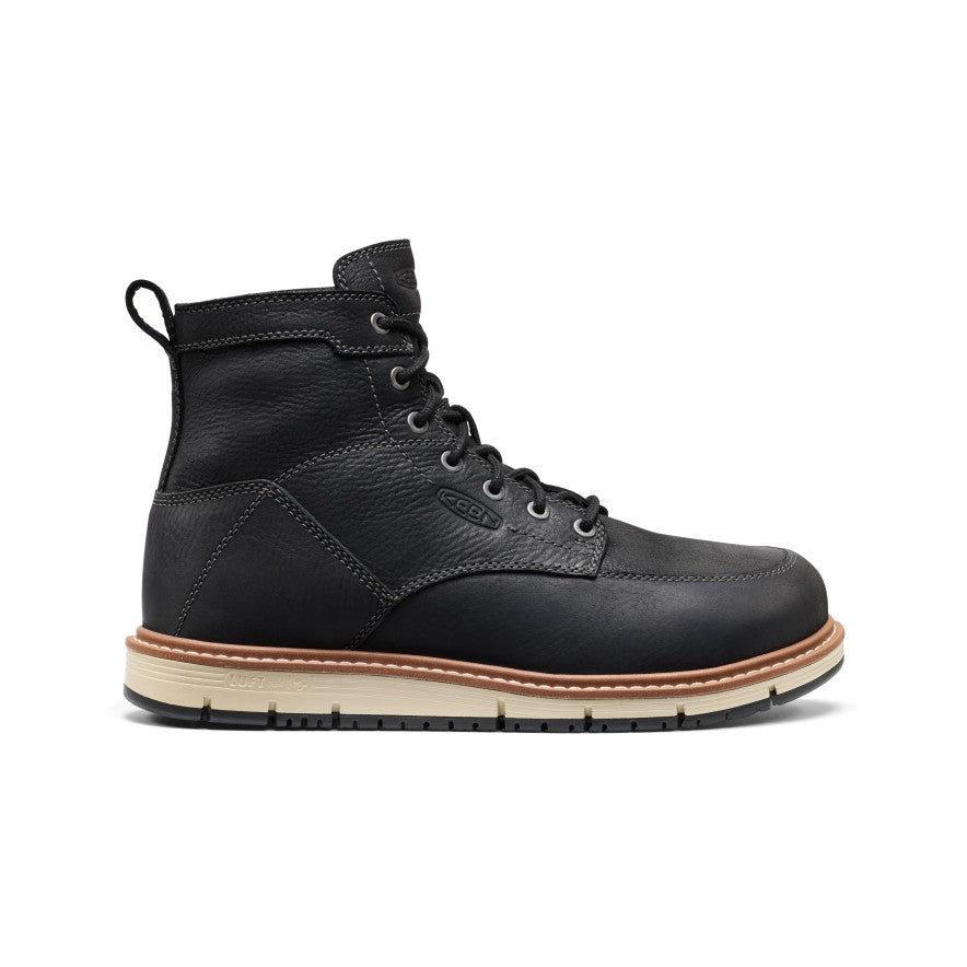 Men's San Jose 6" Boot (Aluminum Toe) Black/Caramel Cafe / Keen / Black/Caramel Cafe