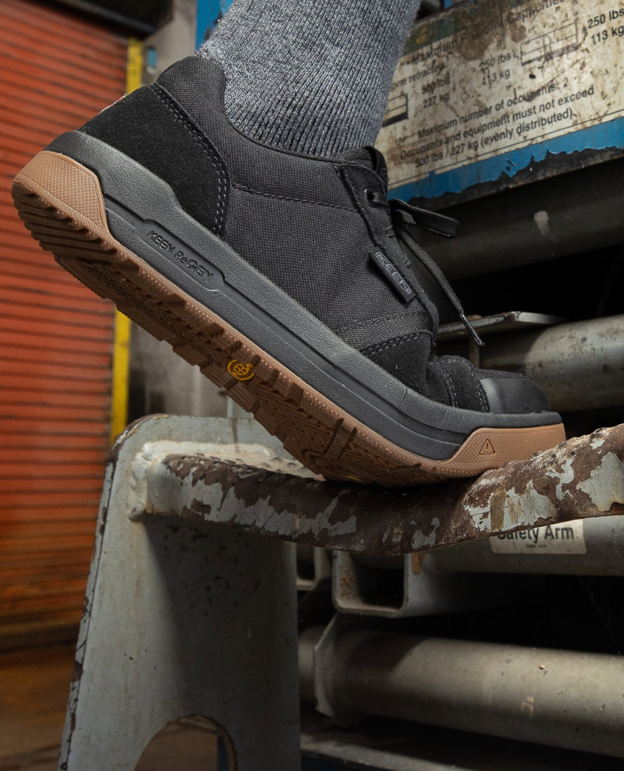 Men's Kenton ESD Work Shoe (Carbon Toe) Black/Gum / Keen / Black/Gum