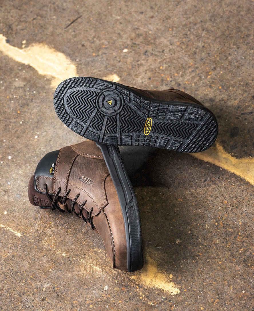 Men's Gibson ESD Boot (Carbon Toe) Cascade Brown/Black / Keen / Cascade Brown/Black