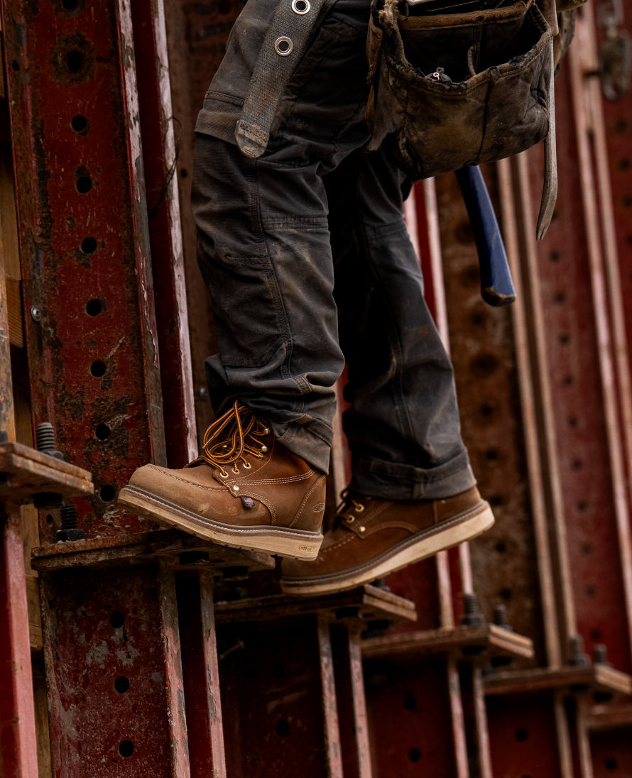 Men's Liberty 6" Boot (Soft Toe) Leather Brown/Birch / Keen / Leather Brown/Birch