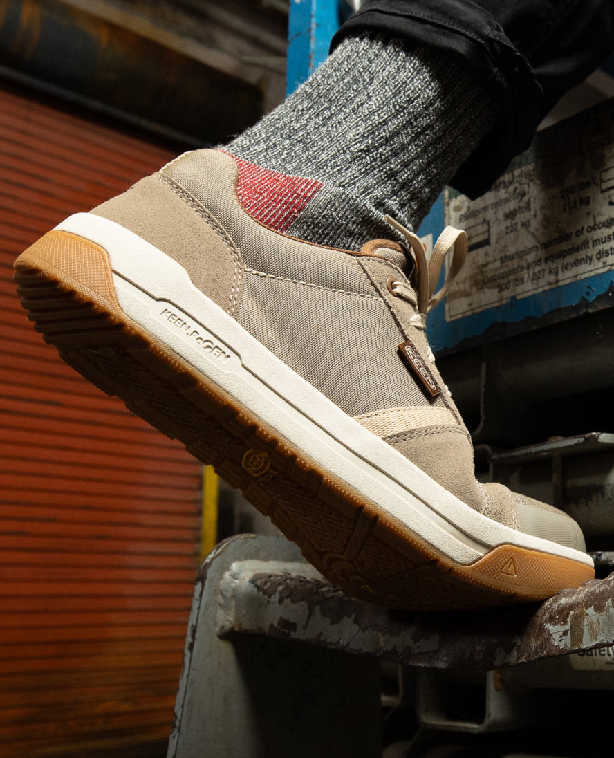 Men's Kenton Work Shoe (Carbon Toe) Brindle/Gum / Keen / Brindle/Gum