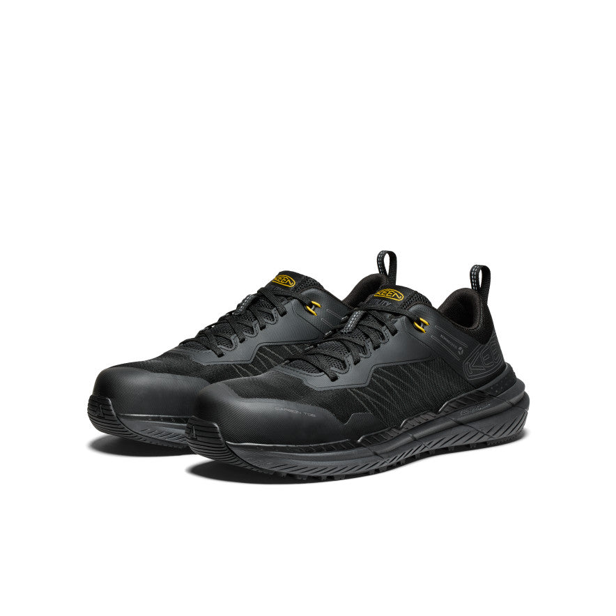 Men's Speedworks Work Sneaker (Carbon Toe) Black/Steel Grey / Keen / Black/Steel Grey
