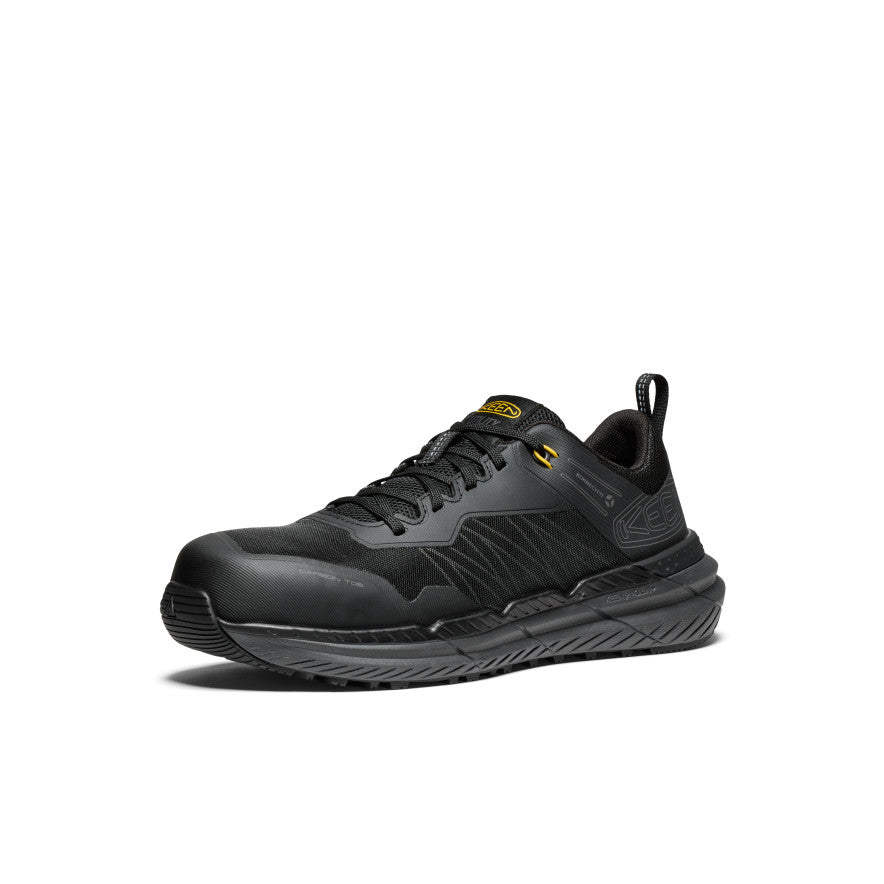 Men's Speedworks Work Sneaker (Carbon Toe) Black/Steel Grey / Keen / Black/Steel Grey