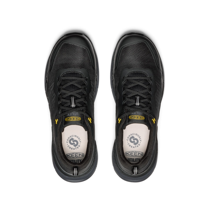 Men's Speedworks Work Sneaker (Carbon Toe) Black/Steel Grey / Keen / Black/Steel Grey