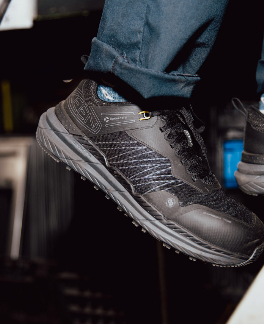 Men's Speedworks Work Sneaker (Carbon Toe) Black/Steel Grey / Keen / Black/Steel Grey