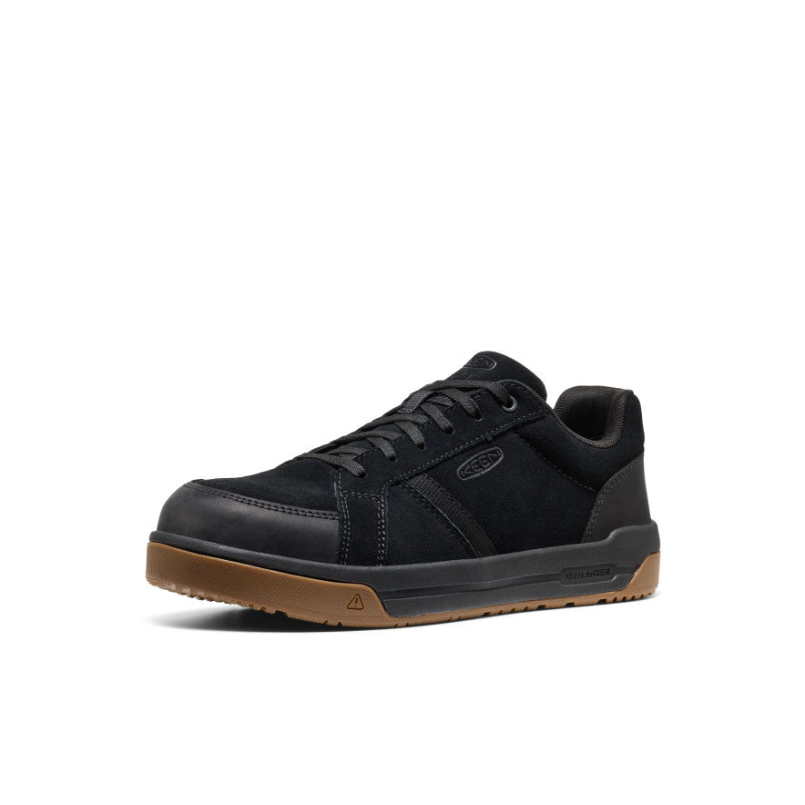 Men's Kenton+ ESD Work Shoe (Carbon Toe) Black/Gum / Keen / Black/Gum