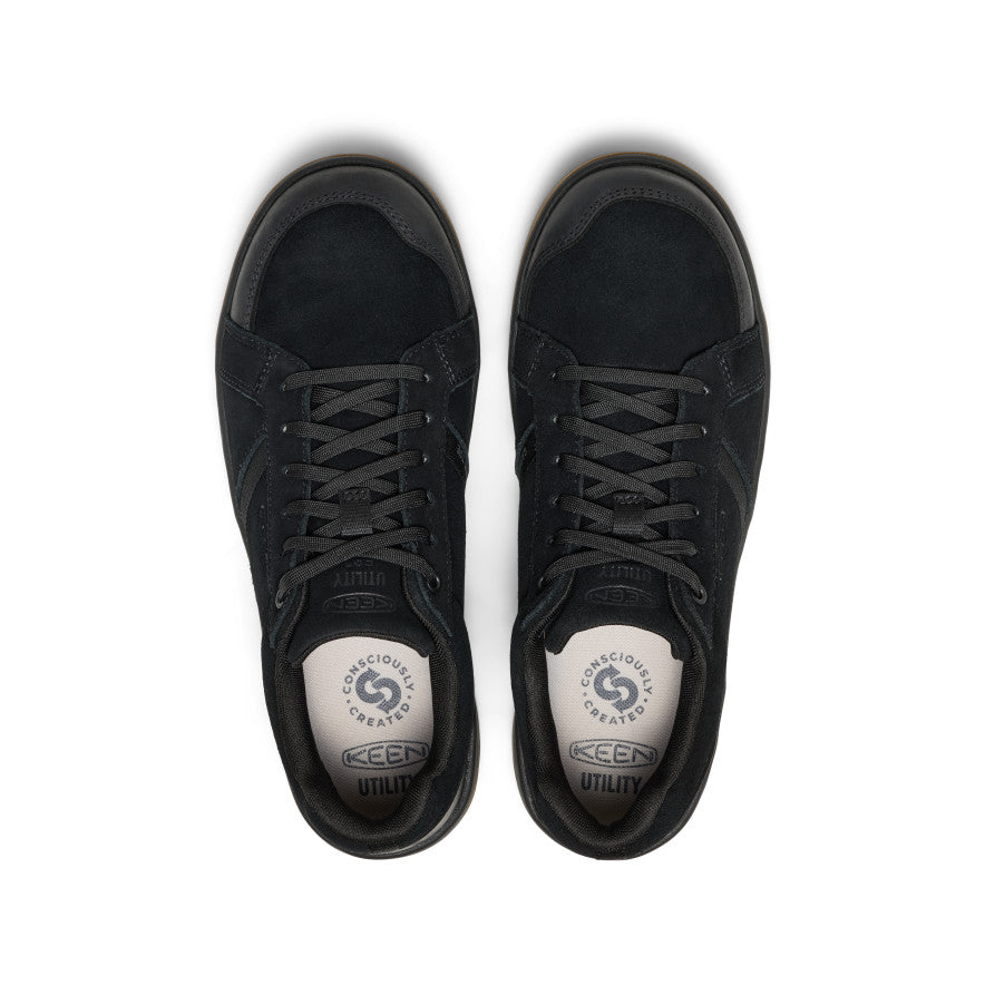 Men's Kenton+ ESD Work Shoe (Carbon Toe) Black/Gum / Keen / Black/Gum