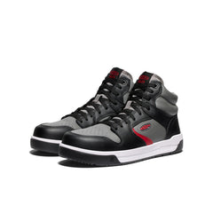Men's Overton Mid Work Shoe (Carbon Toe) Steel Grey/Black / Keen / Steel Grey/Black