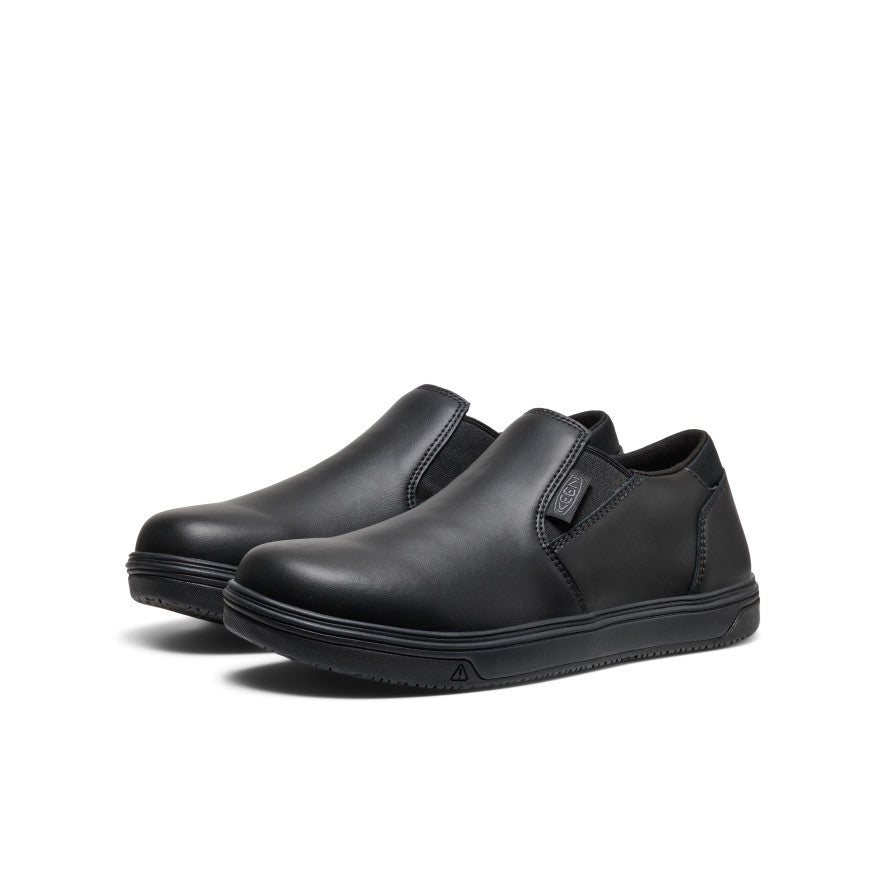 Men's Kenton Shift WTX Work Shoe (Soft Toe) Black/Black / Keen / Black/Black