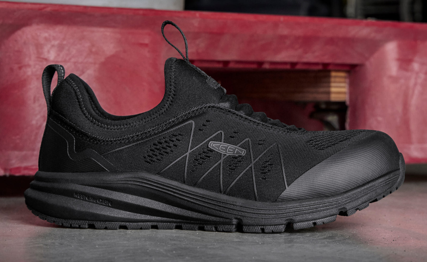Men's Vista Energy Shift ESD (Carbon Toe) Black/Black / Keen / Black/Black