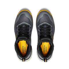 Men's Arvada Mid Work Sneaker (Carbon Toe) Black/Keen Yellow / Keen / Black/Keen Yellow