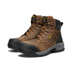 Men's Evanston 6" ESD Boot (Carbon Toe) Bison/Black / Keen / Bison/Black