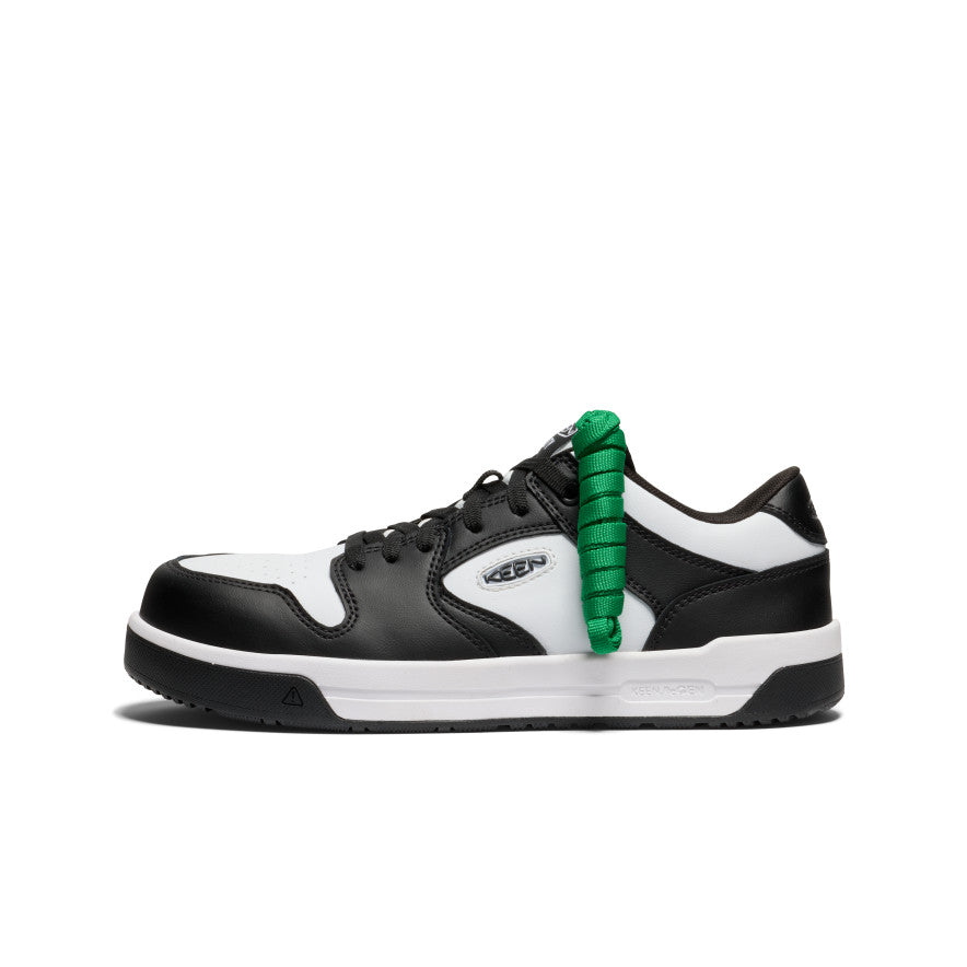 Men's Overton Work Shoe (Carbon Toe) Star White/Black / Keen / Star White/Black